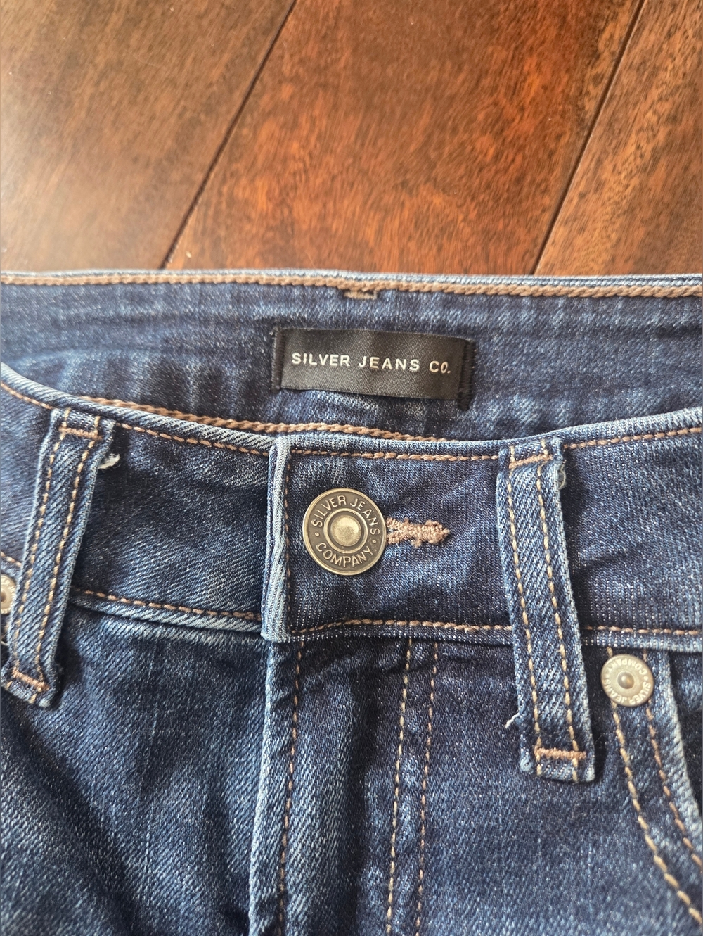 Avery High Rise Luxe Stretch Trouser Leg Jeans - Picture 7 of 8